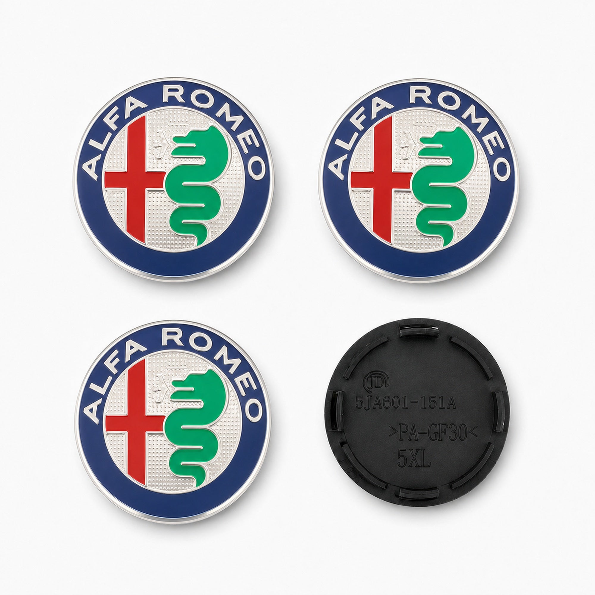 Set 4 Capace roata 56mm Alfa Romeo