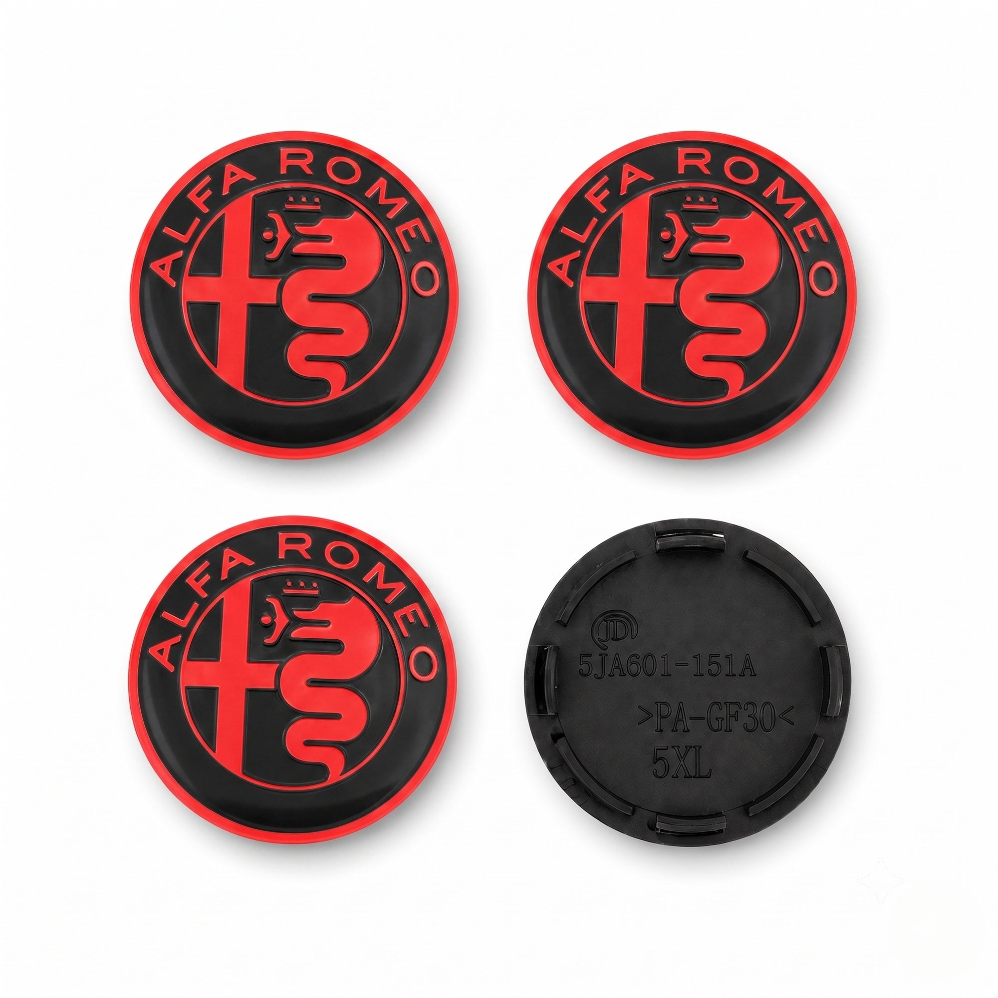 Set 4 Capace roata 56mm Alfa Romeo