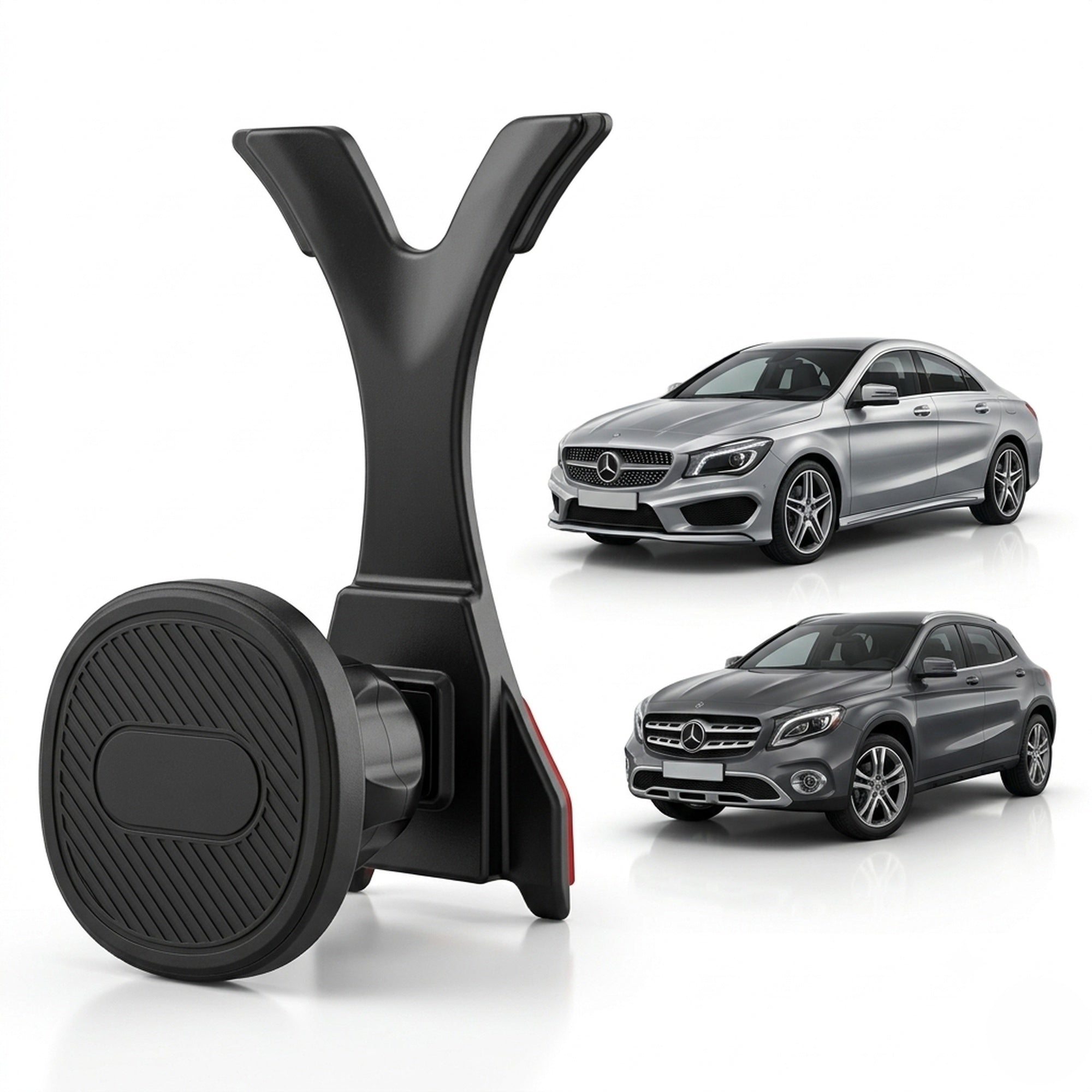 Suport Telefon Auto Dedicat Mercedes-Benz CLA-Class C117 / X117 (2013-2019) & GLA-Class X156 (2014-2019), tip Mini-Buckle –