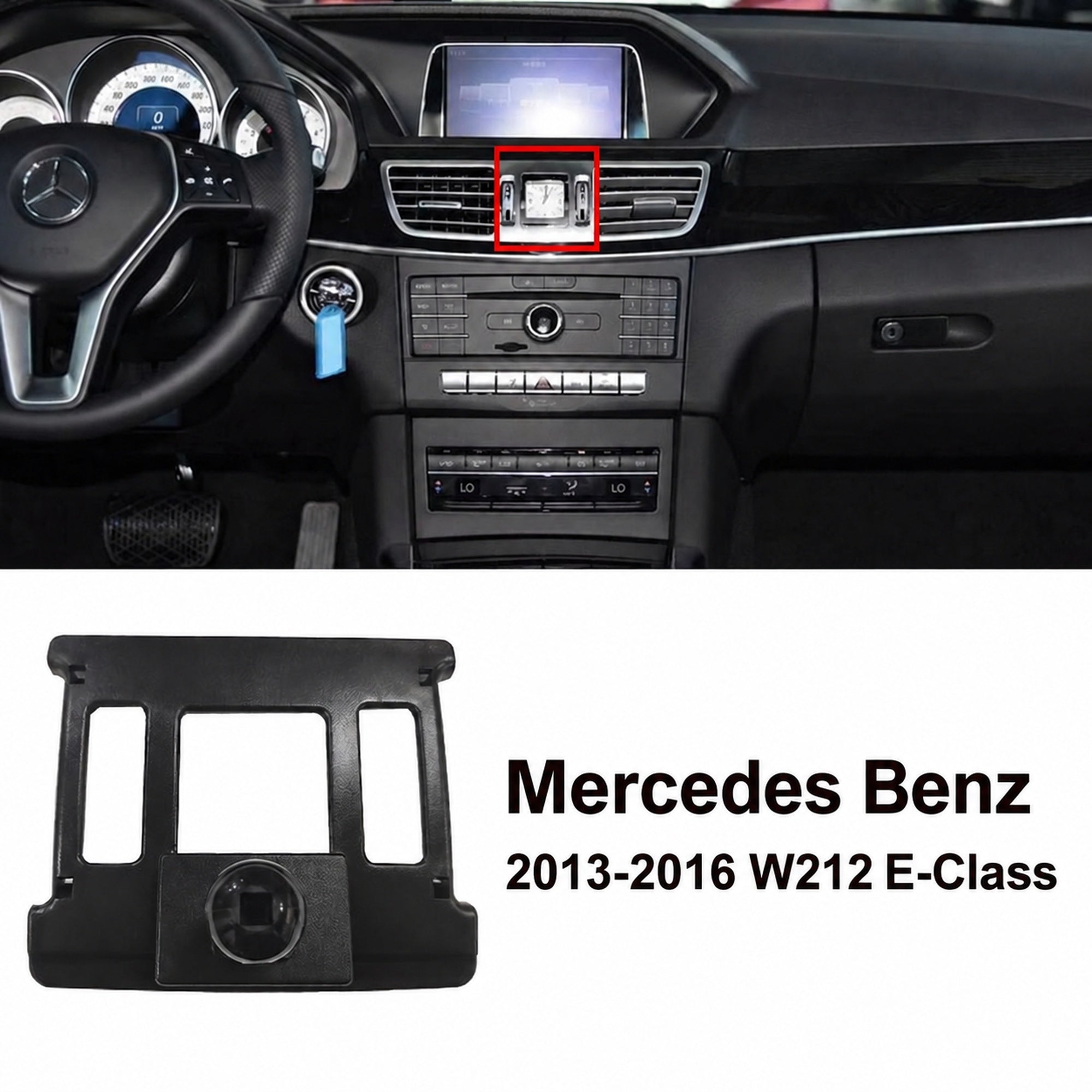 Suport Telefon Auto Dedicat Mercedes-Benz E-Class W212 / S212 Facelift (2013-2016) –