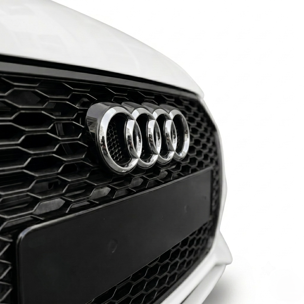 Suport emblema Audi grila fagure cu emblema